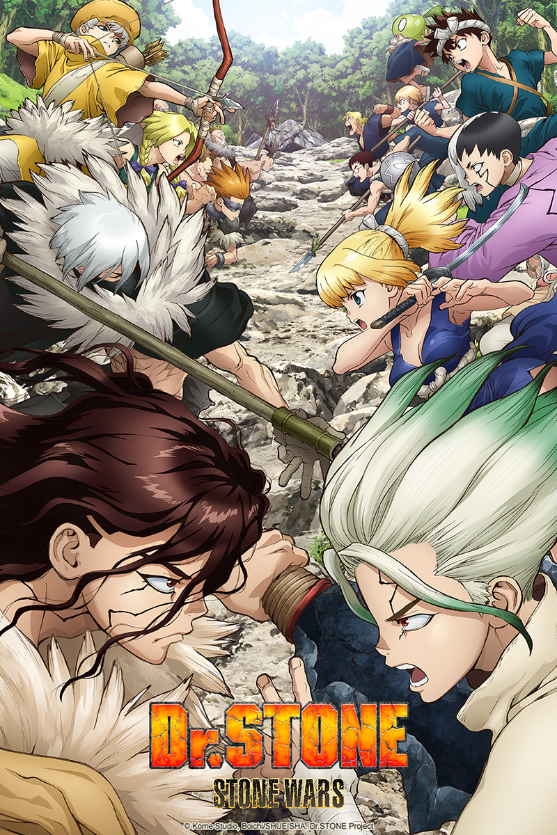 Dr. STONE Début de la Saison 2 dans 3, 2, 1… ! Coyote Mag